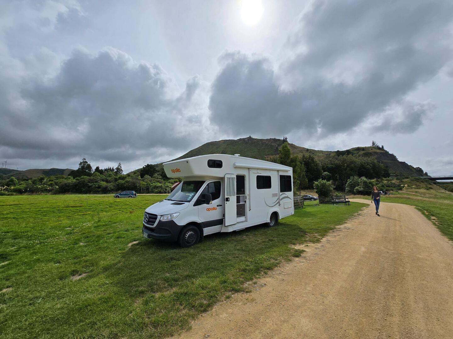 Freedom Camping am Manawatu River