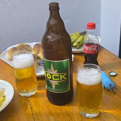 Vor allem mit diesen Jumbo-Flaschen (1 Liter)