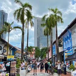 Kampong Glan - das muslimische Viertel