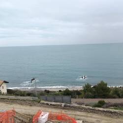 Letzter Blick auf den Golf von Taranto bevor wir links abbiegen