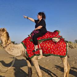 Entdecken wir die Welt, hüah Suleika!