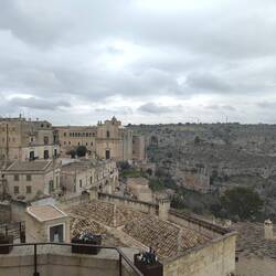 S Antonio, dahinter die Gravina de Matera