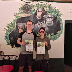 Geschafft, sogar mit Zertifikat 😅