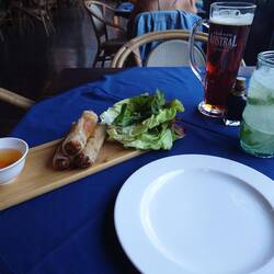 Prawn and shrimp rolls