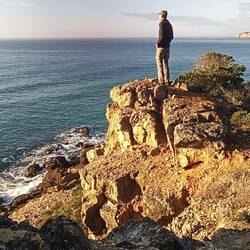 Tolle Aussicht, jedoch noch nichts von Sagres zu sehen.