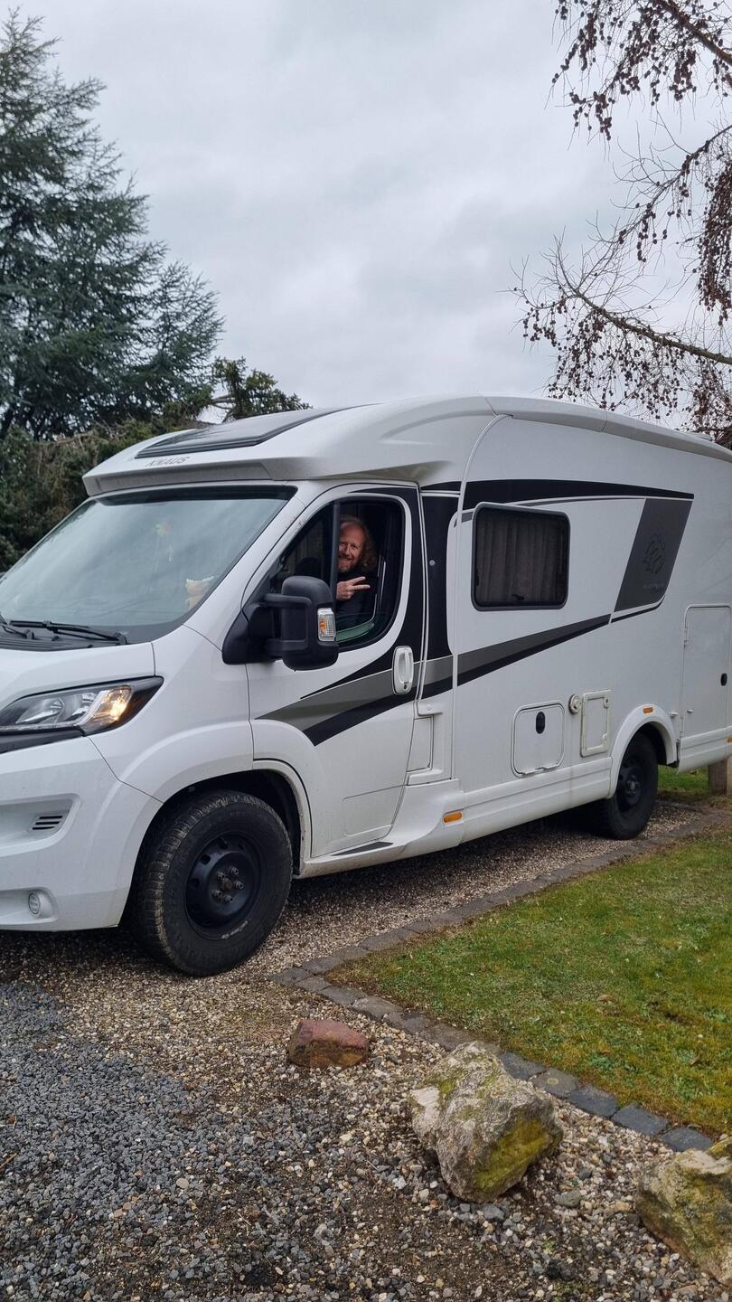 ..Abfahrt, leider alleine😏