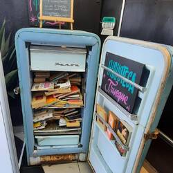 La plus petite bibliothèque municipale ai monde 😄