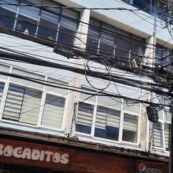 Le réseau électrique aérien du Chili