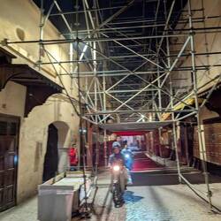 In dieser Gasse liegt unser Riad