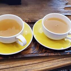 Some nice ginger tea!