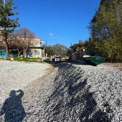 Dieses Boot war mein Eyecatcher beim "Drive by"