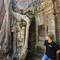 The jungle swallowed this temple over the years
