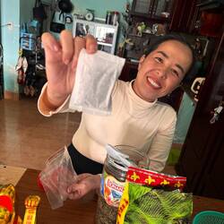 Maia die Hostel Besitzerin von Hugos