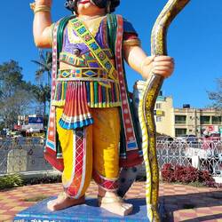 Mahishasura, the Demon King, slayed by the Goddess Durga