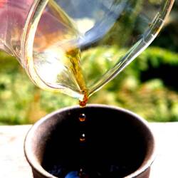 ....so mega lecker der Kaffee.