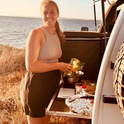 Beste Camping-Küchenchefin...