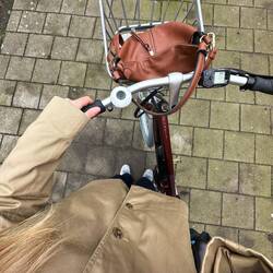 Lots of bike riding