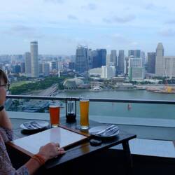 Zum Sonnenuntergang ins Restaurant Level 33