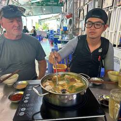Lunch-hotpot. Def not our favorite