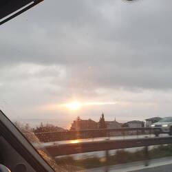 zeigt sich nochmal die Sonne.