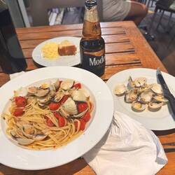 die Spaghetti-Vongole