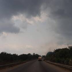 ...regnet es plötzlich...