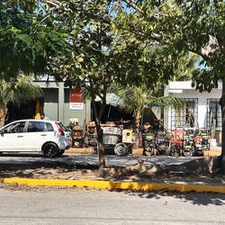 ein Stihl-Maschinen Vertreter