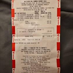 mal ein Kassenzettel - Jeans, Unterhosen und Nüsse