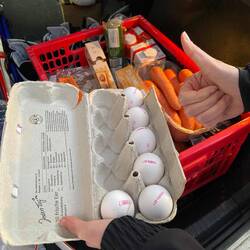 Die Eier sind ganz geblieben 🫱🏻‍🫲🏼