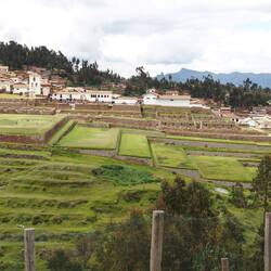 Die Mauern einer ehemaligen Tempelanlage... die Gebäude wurden durch die Spanier zerstört