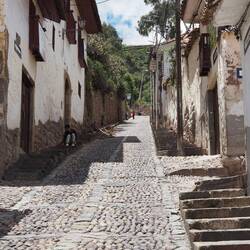 steile Gassen bringen uns ganz schön aus der Puste....
