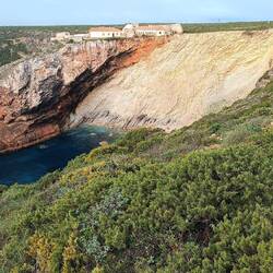 Forte do Beliche am Abgrund