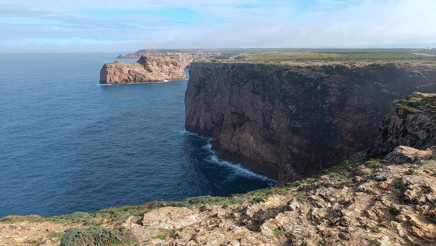 Blick vom Capo de Sao Vicente nach Norden, da muss ich hin.