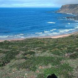 Praia da Ponta Ruiva ... nur von oben 😉.