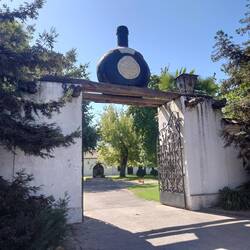 Entrance to estate