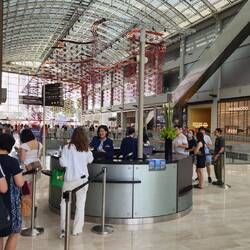 Inside Marina Bay Sands Complex