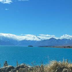 Mount Cook im Hintergrund