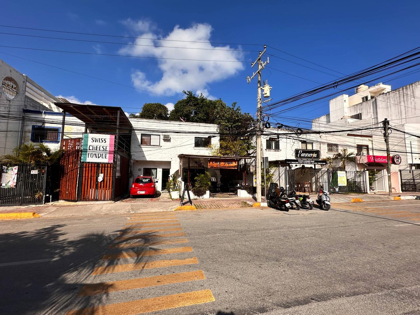 Swiss Cheese Fondue - war nicht drin ...