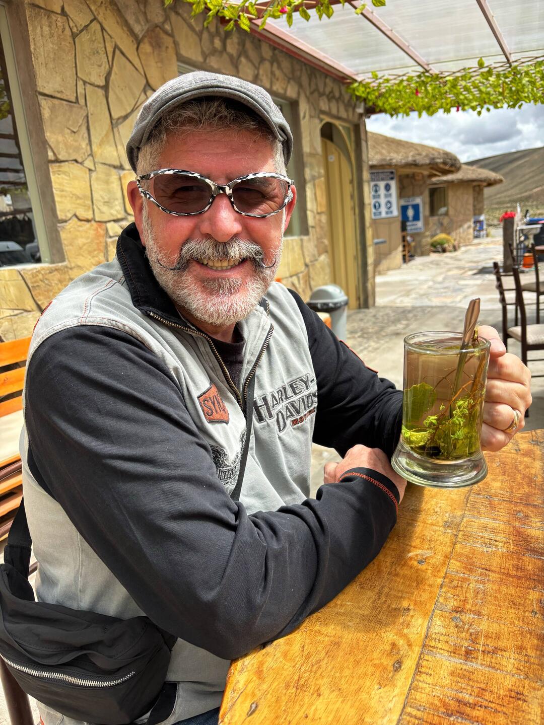 Comfort stop and Inca tea