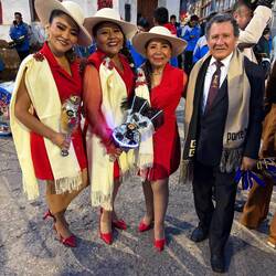 They were happy to pose