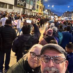 At the festival. Wild!