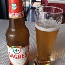 Heute mal ein Sagres 🍺