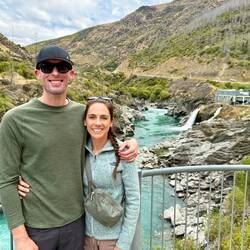 Kawarau Gorge - One of our scenic stops along the drive.