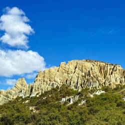 Clay Cliffs in Omarama