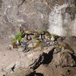 Zipfelmütze bei den Gartenzwergen stammen von den Bergmännern