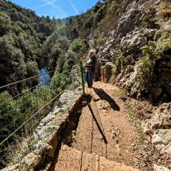 Auf dem Wanderweg Inicio de Senda – Cerrada del Utrero