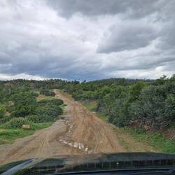 Anfahrt, leichtes Offroad