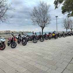 Biker Treff in Otranto