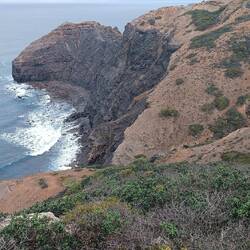 Aussichtspunkt ohne Namen auf dem Weg zu Praia da Manteiga