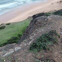 Abstieg zum Praia da Cordoama